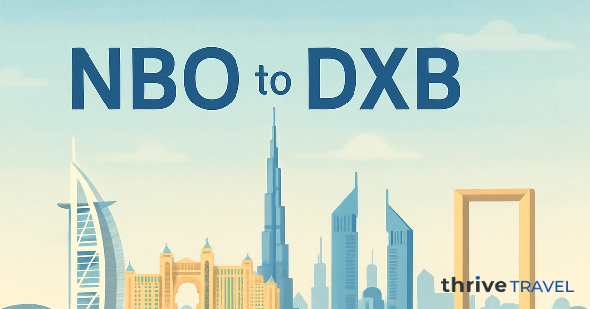 Nairobi to Dubai