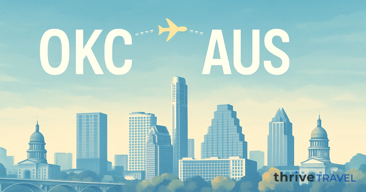 Oklahoma City to Austin