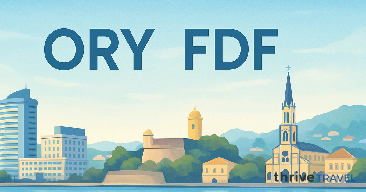 Paris to Fort-de-France