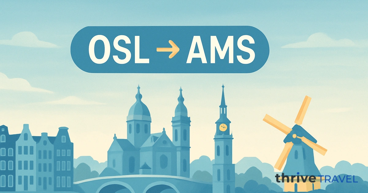 Oslo to Amsterdam