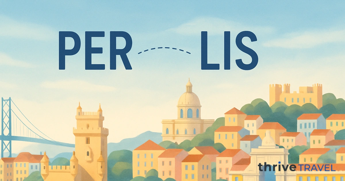 Perth to Lisbon
