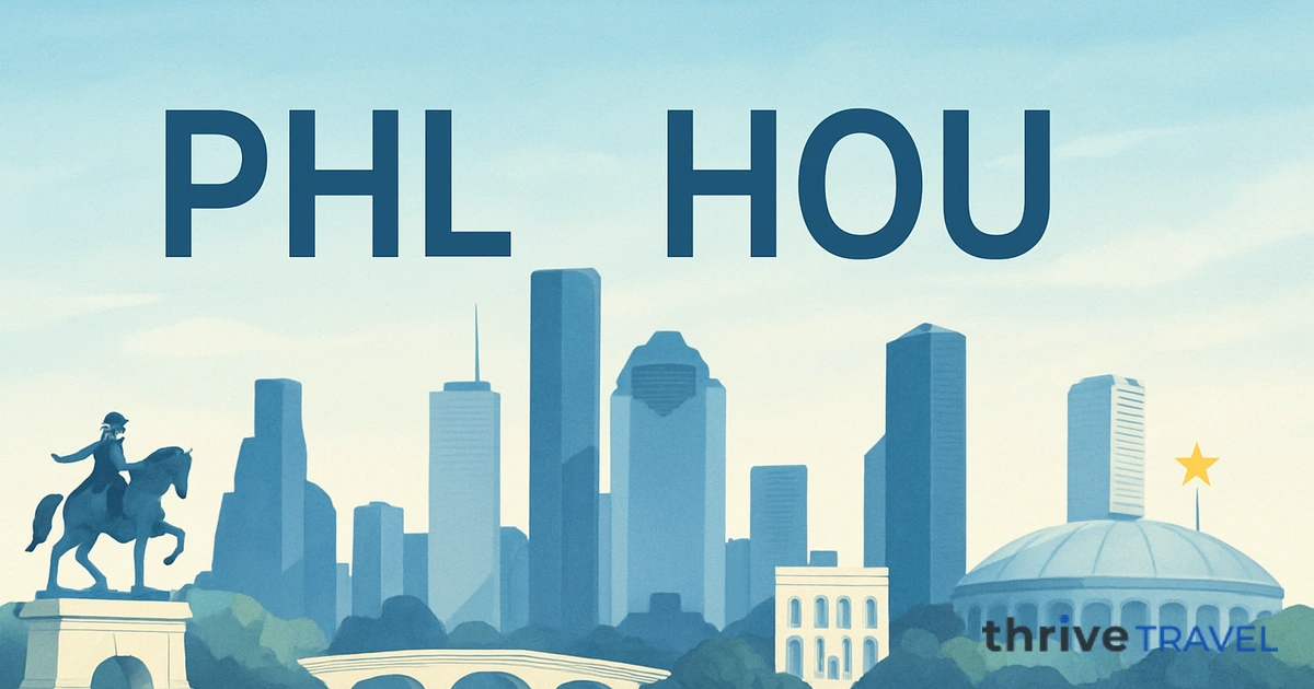 Philadelphia to Houston
