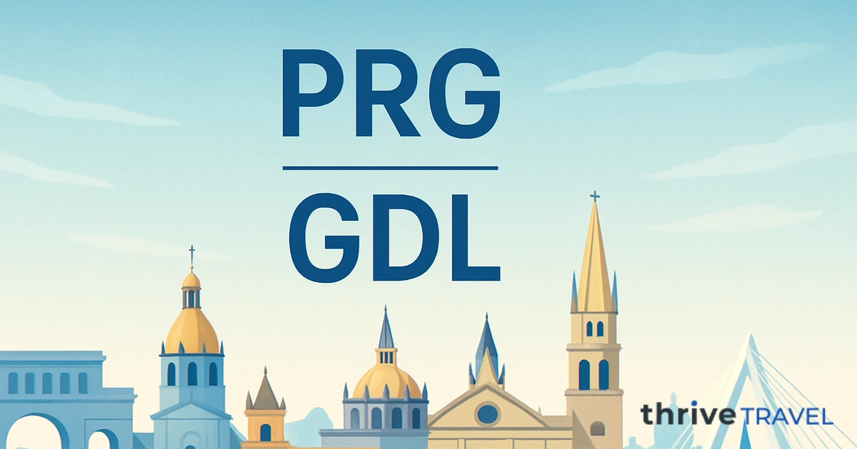 Prague to Guadalajara