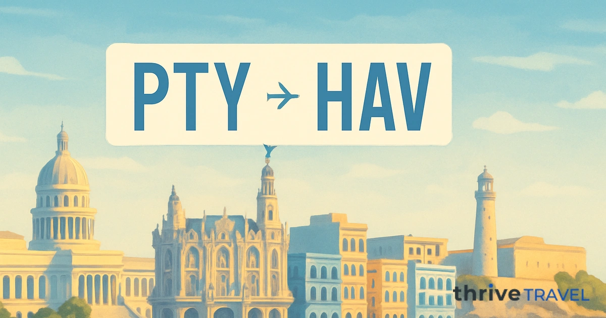 Panama City to Havana