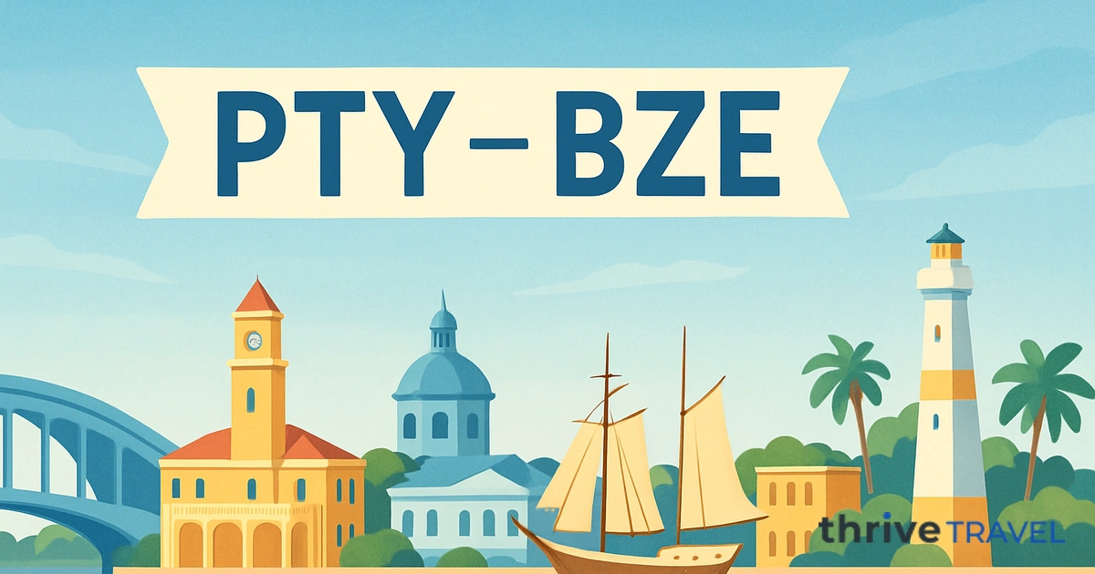 Panama City to Belize City