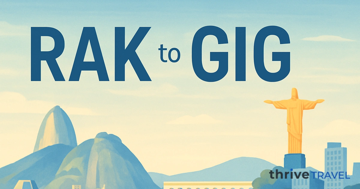 Marrakech to Rio de Janeiro