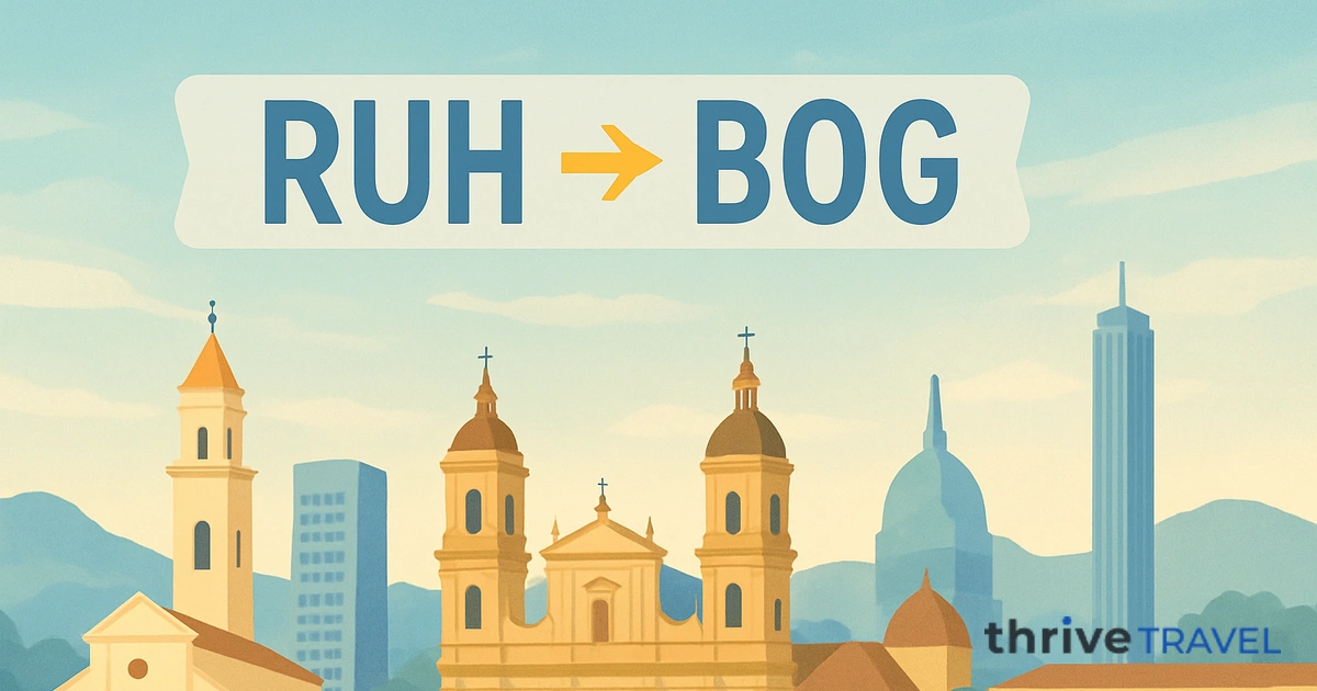 Riyadh to Bogota