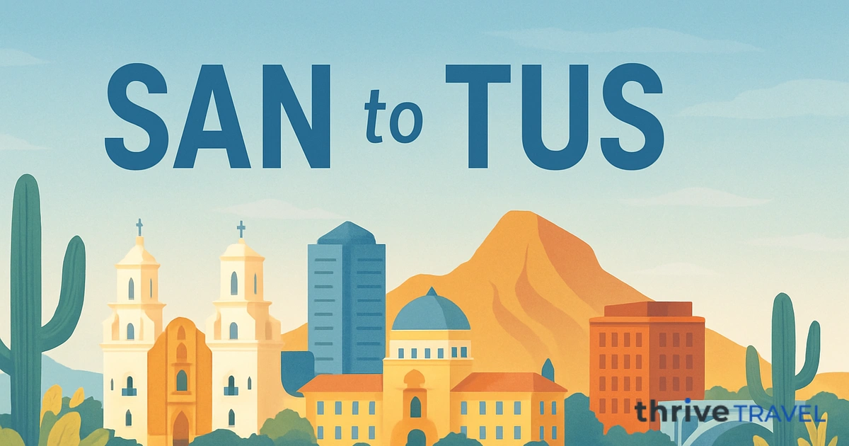 San Diego to Tucson