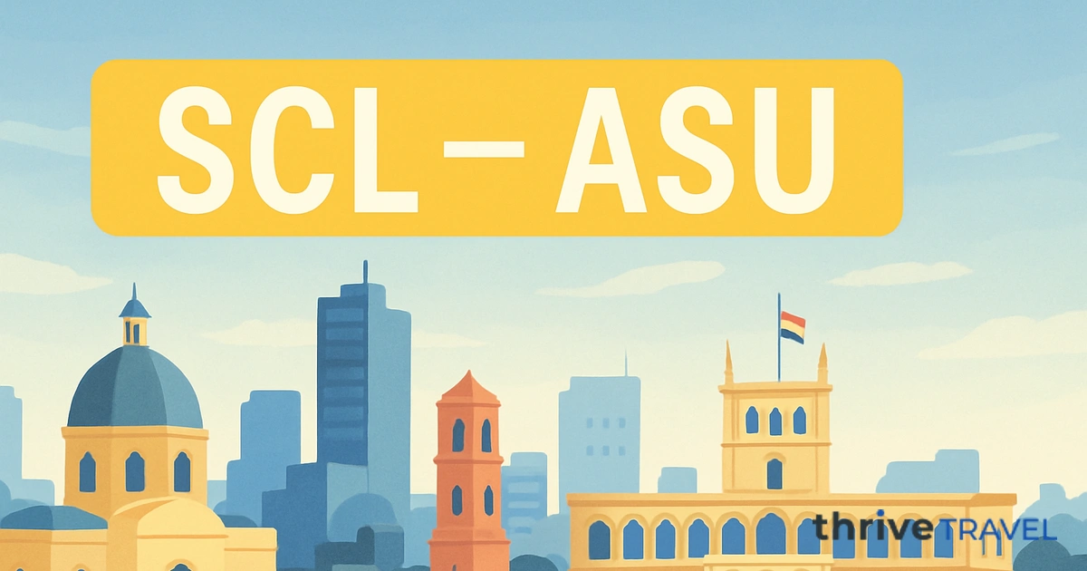 Santiago to Asunción