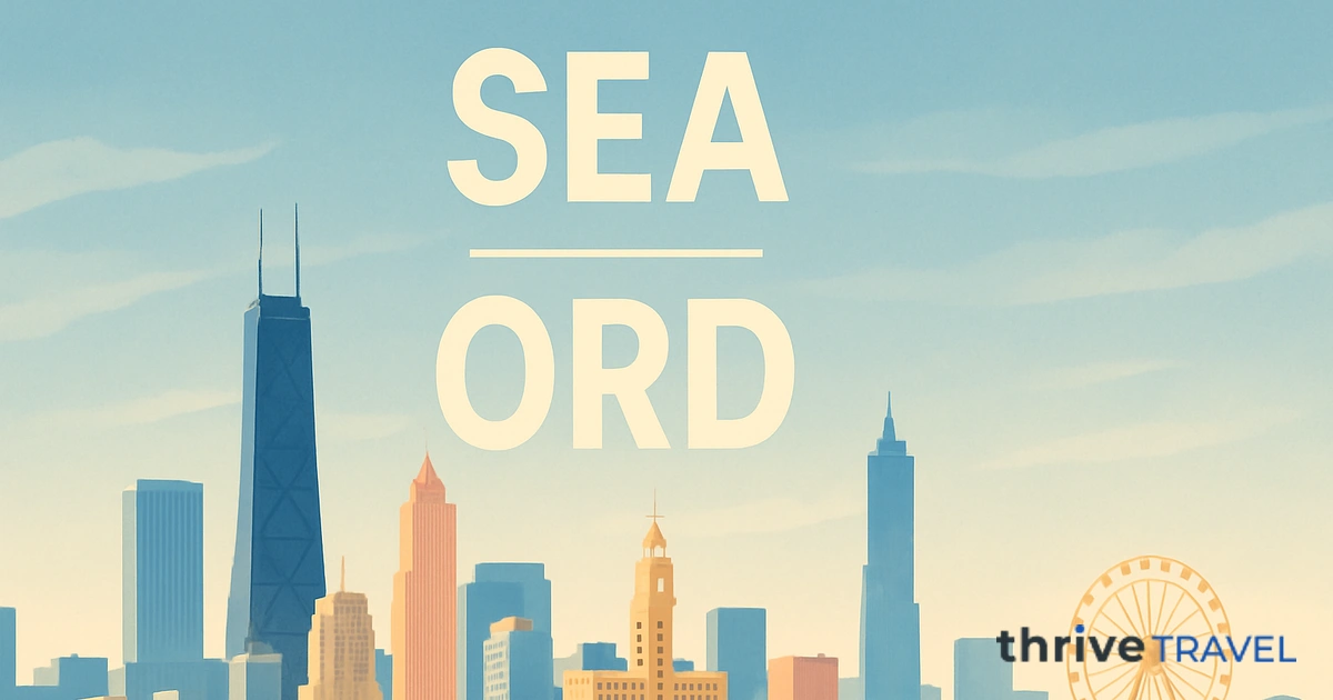 Seattle to Chicago