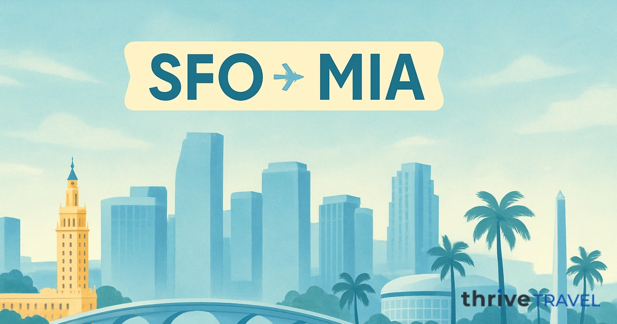 San Francisco to Miami