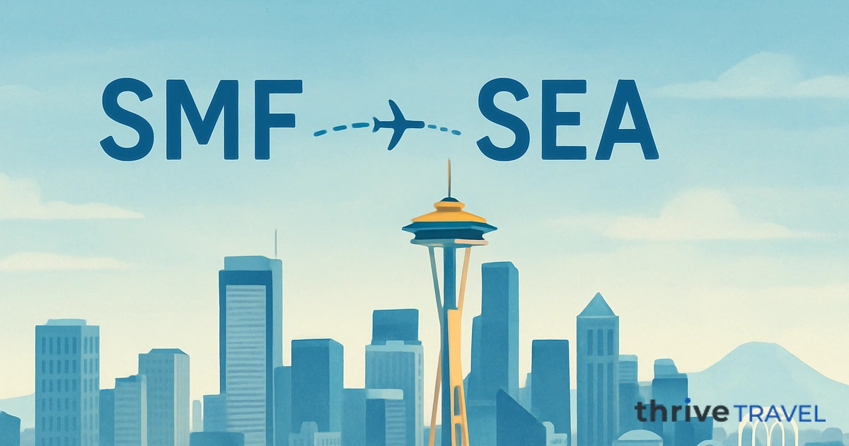 Sacramento to Seattle