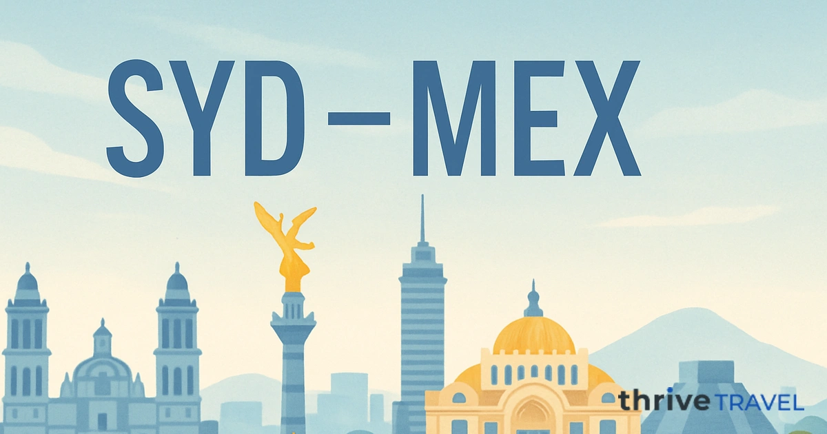 Sydney to Mexico City