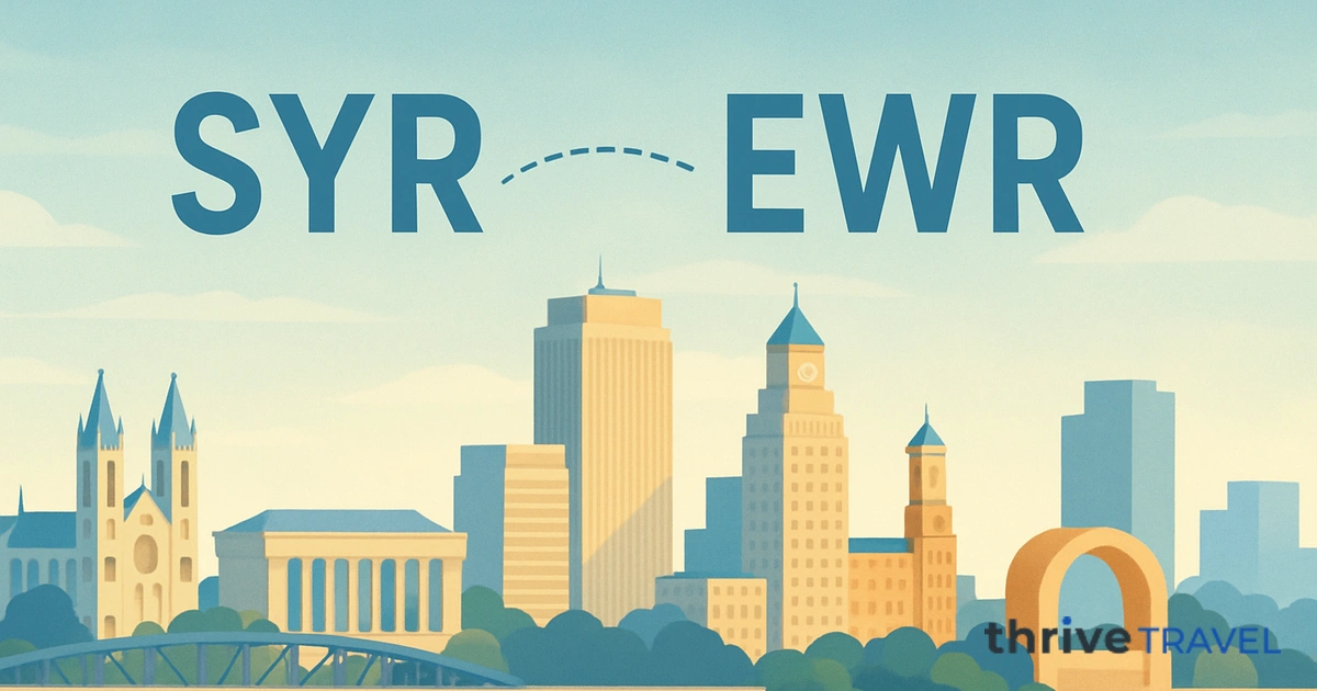 Syracuse to Newark