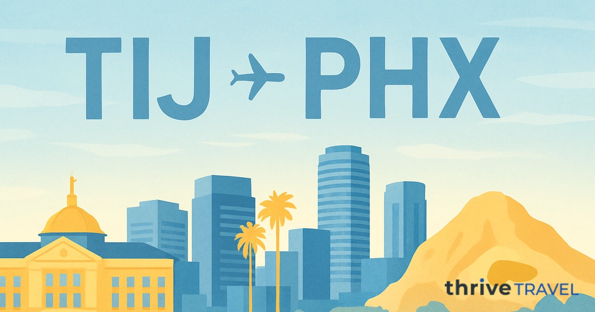 Tijuana to Phoenix