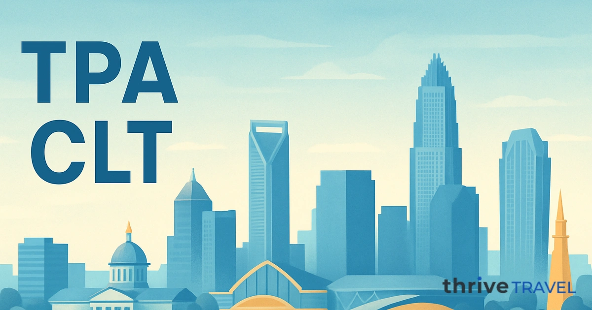 Tampa to Charlotte