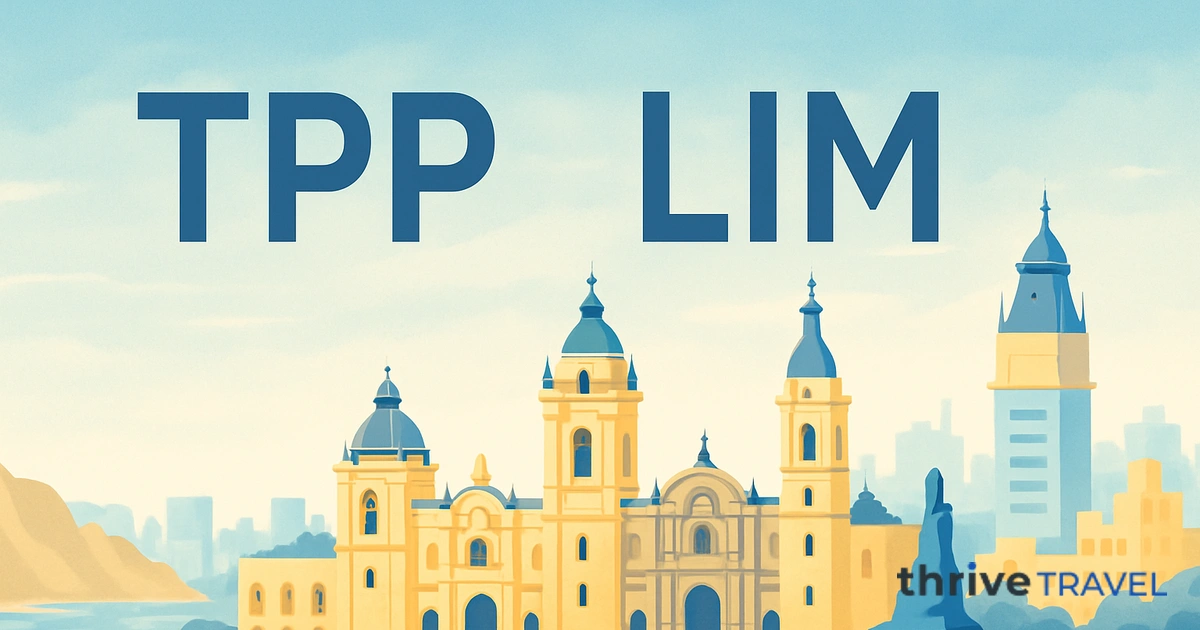 Tarapoto to Lima