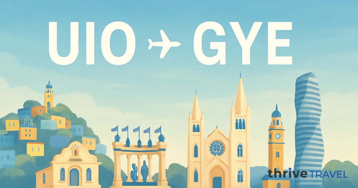 Quito to Guayaquil