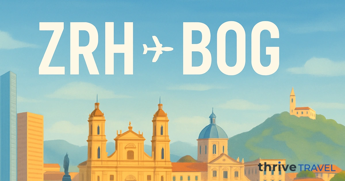 Zurich to Bogotá