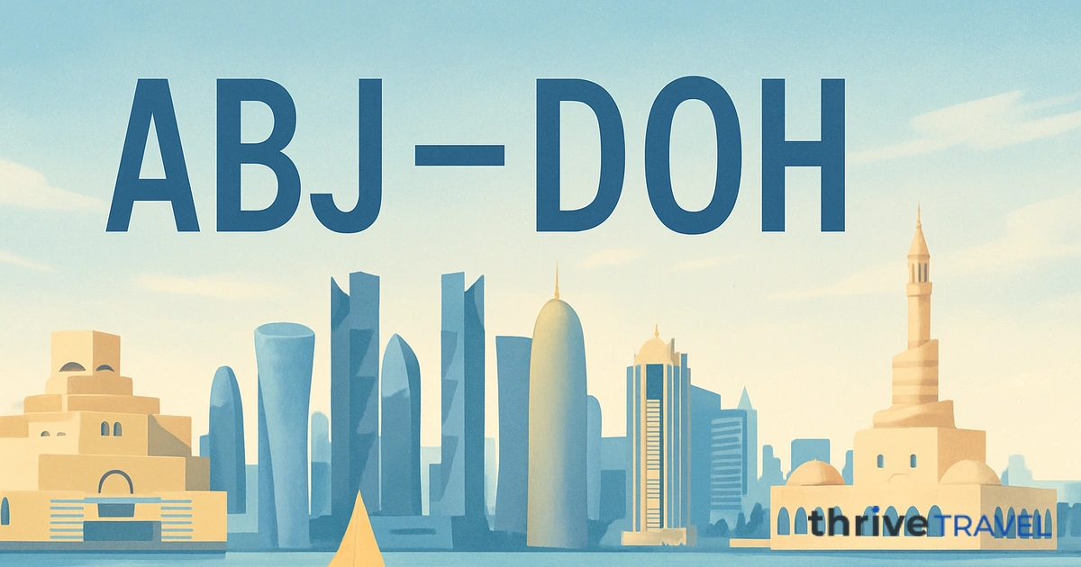 Abidjan to Doha
