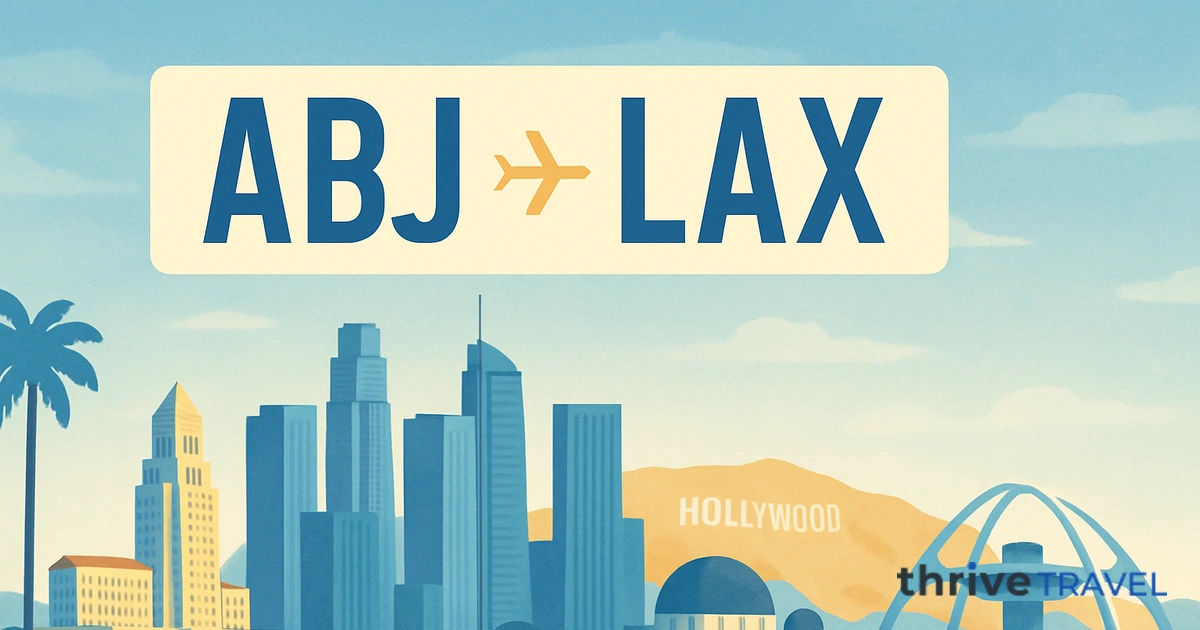 Abidjan to Los Angeles