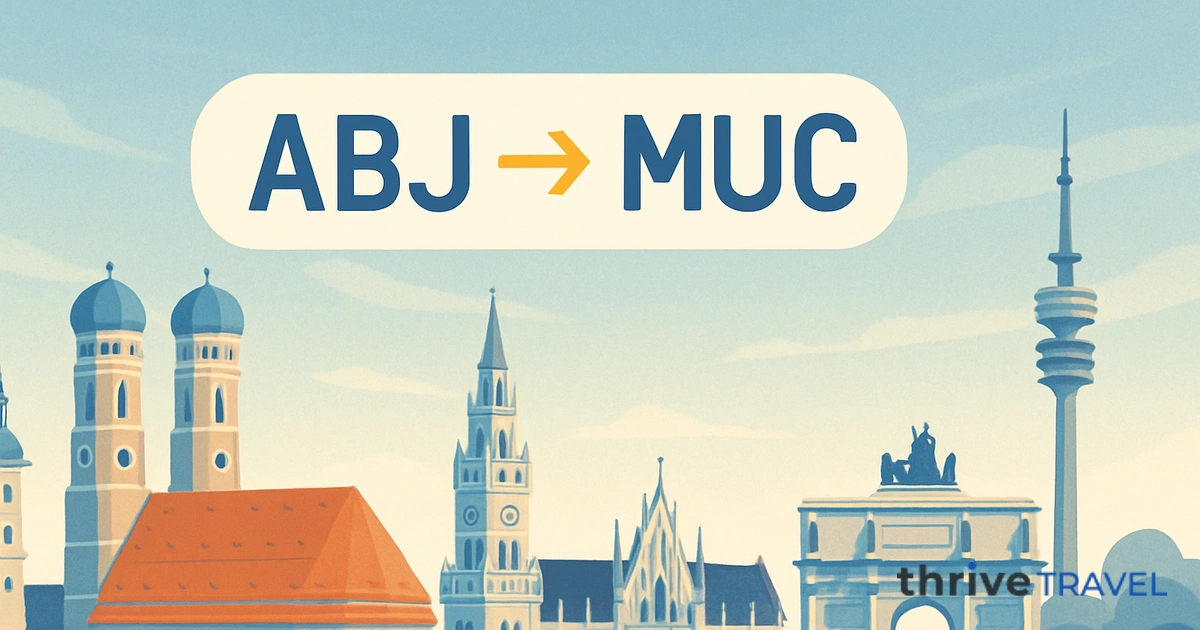 Abidjan to Munich