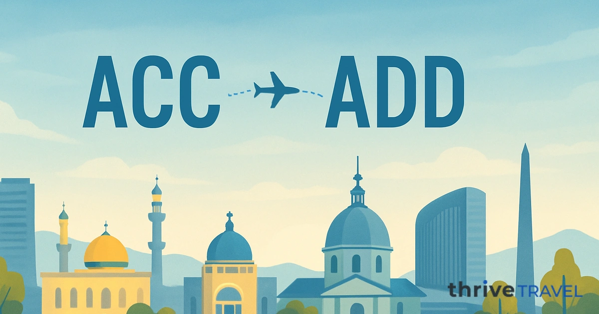 Accra to Addis Ababa