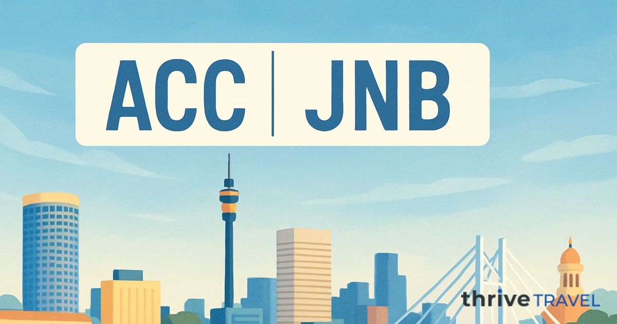 Accra to Johannesburg
