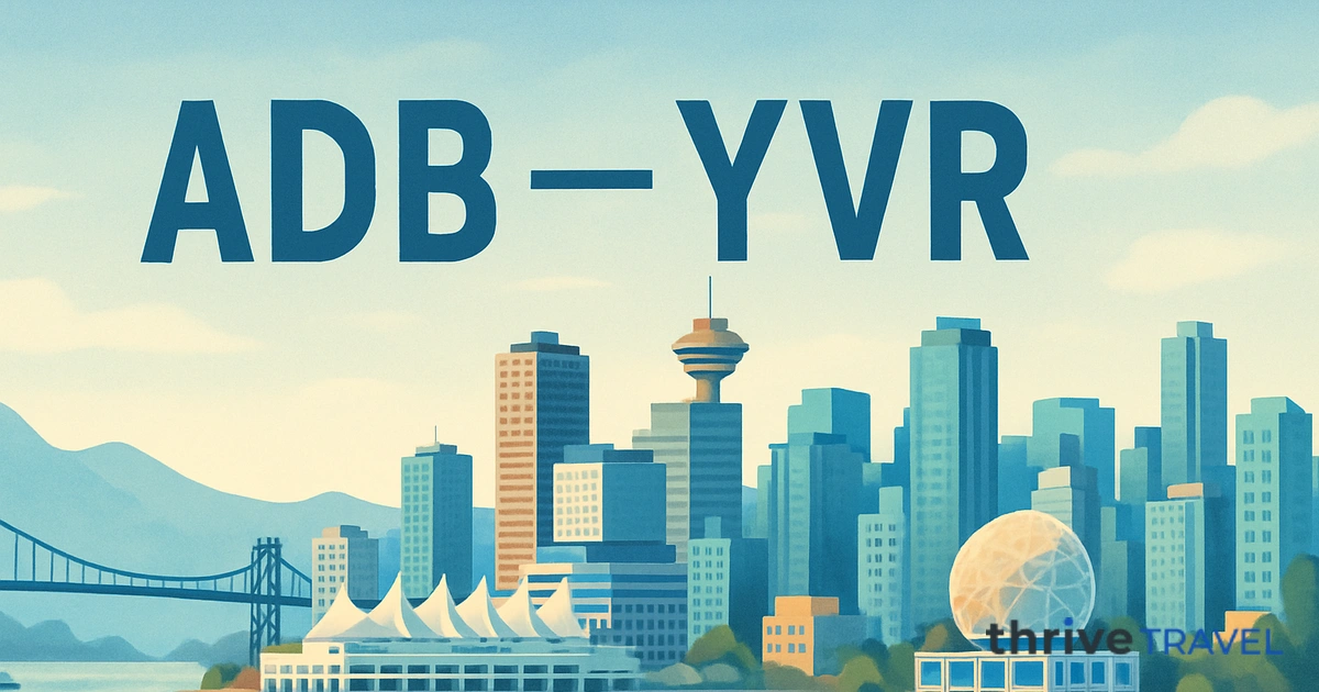 Izmir to Vancouver