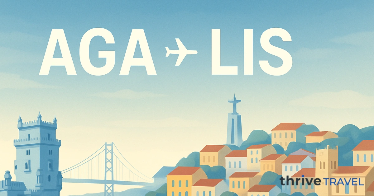 Agadir to Lisbon