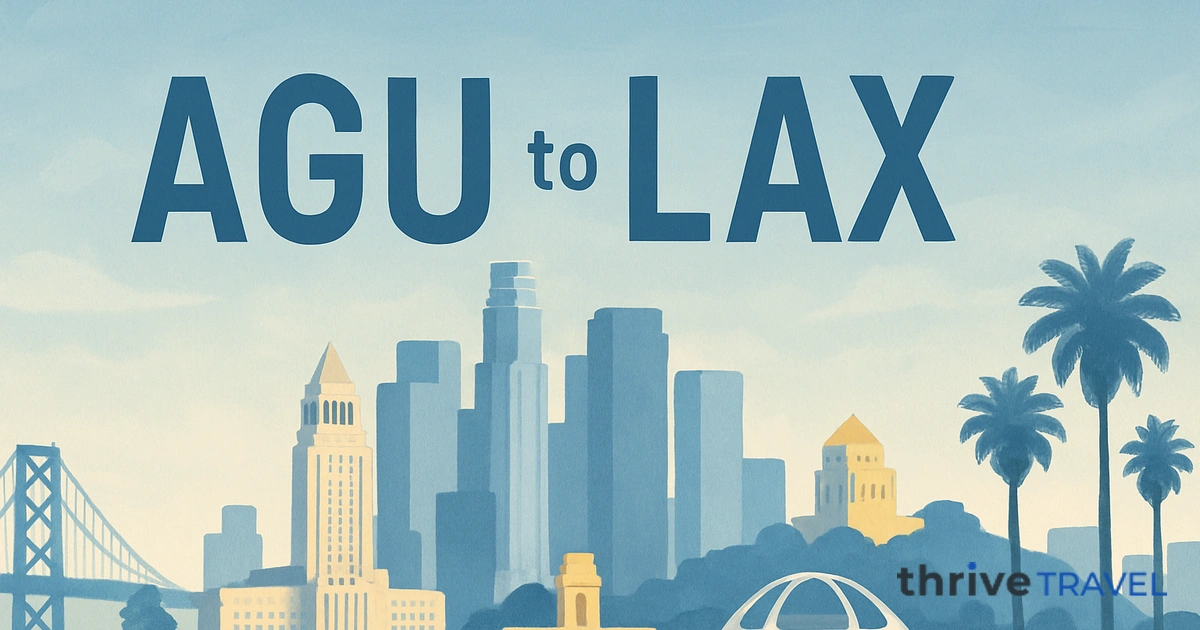 Aguascalientes to Los Angeles