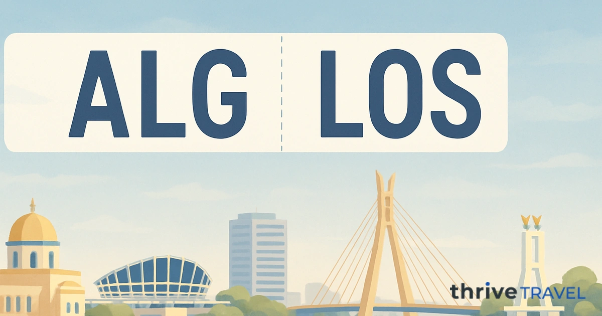Algiers to Lagos