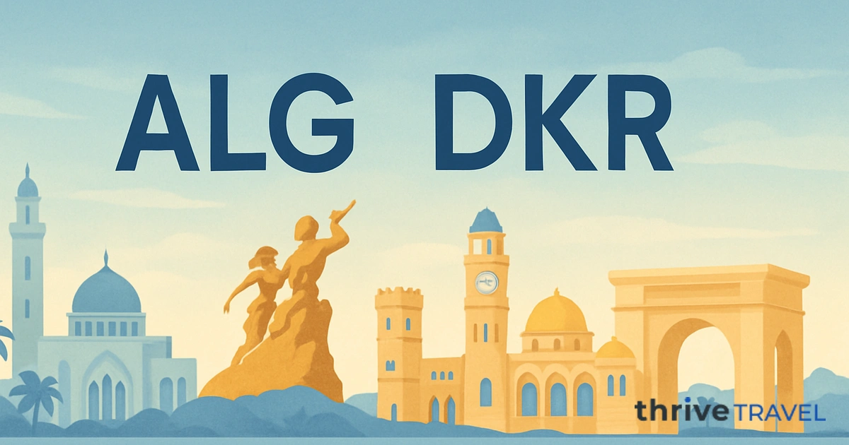 Algiers to Dakar
