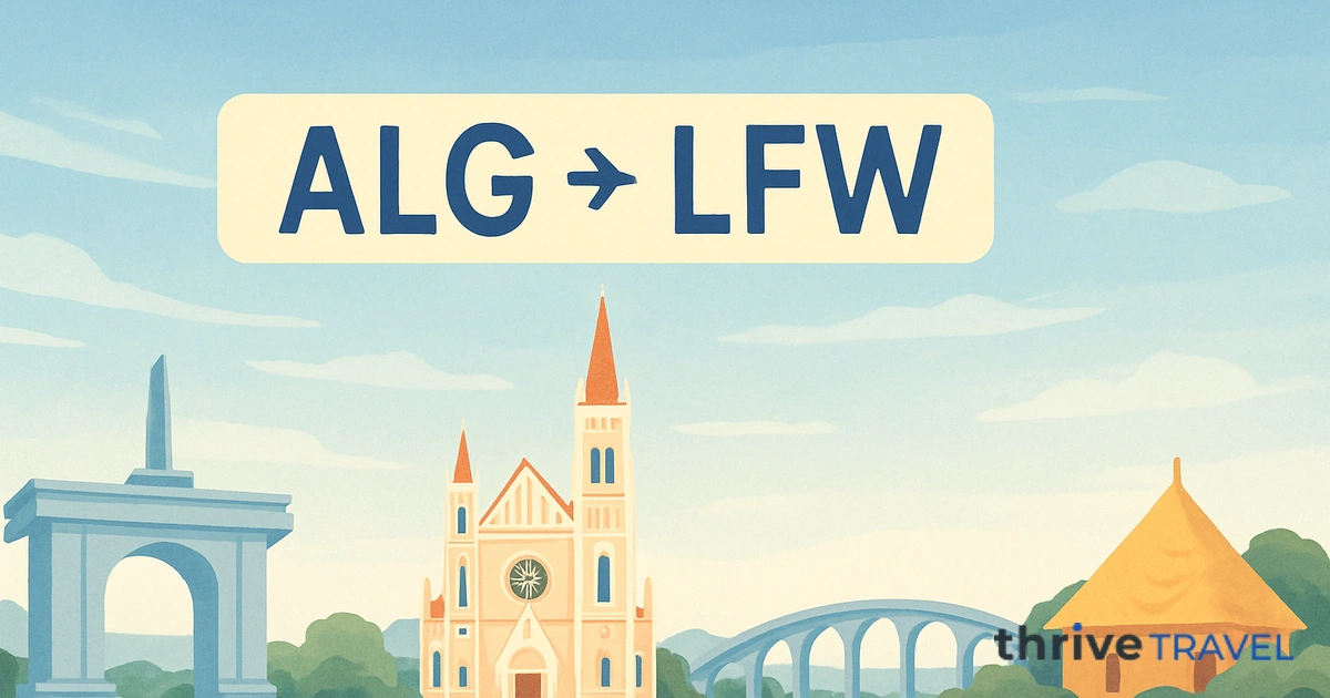 Algiers to Lomé