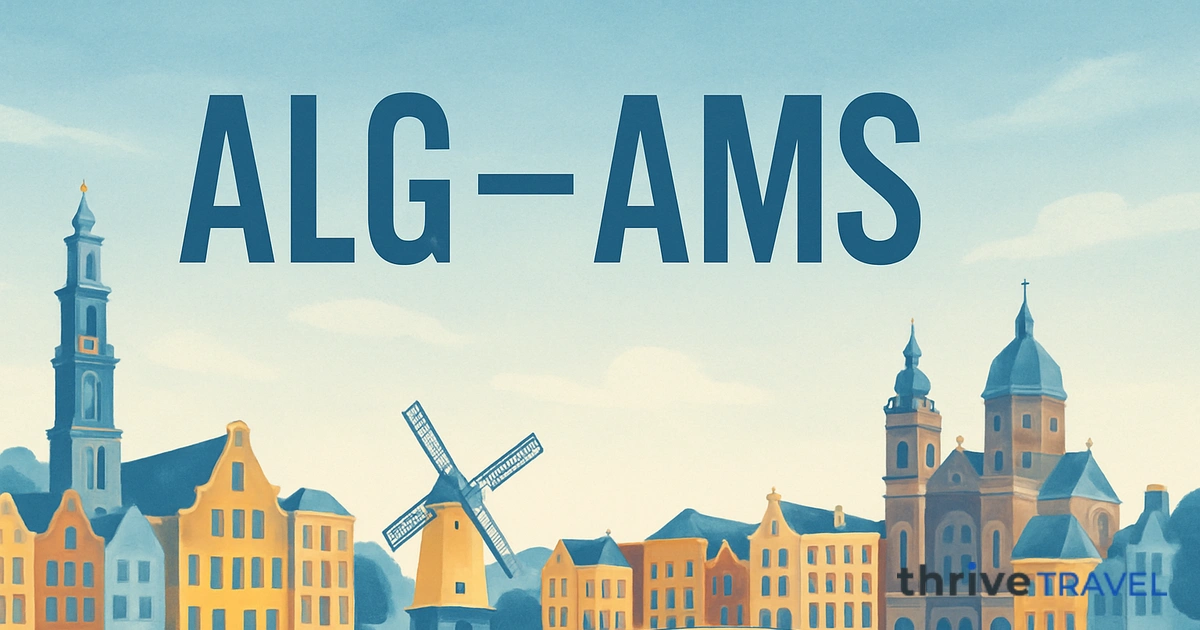 Algiers to Amsterdam