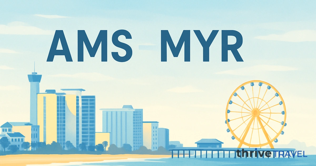 Amsterdam to Myrtle Beach