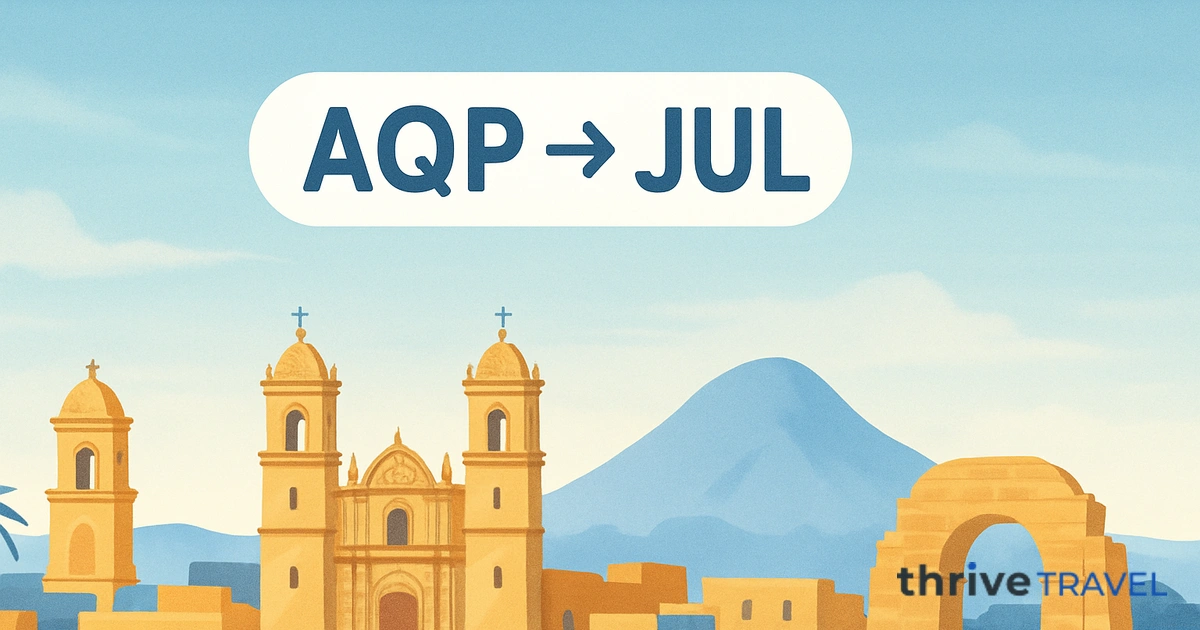 Arequipa to Juliaca