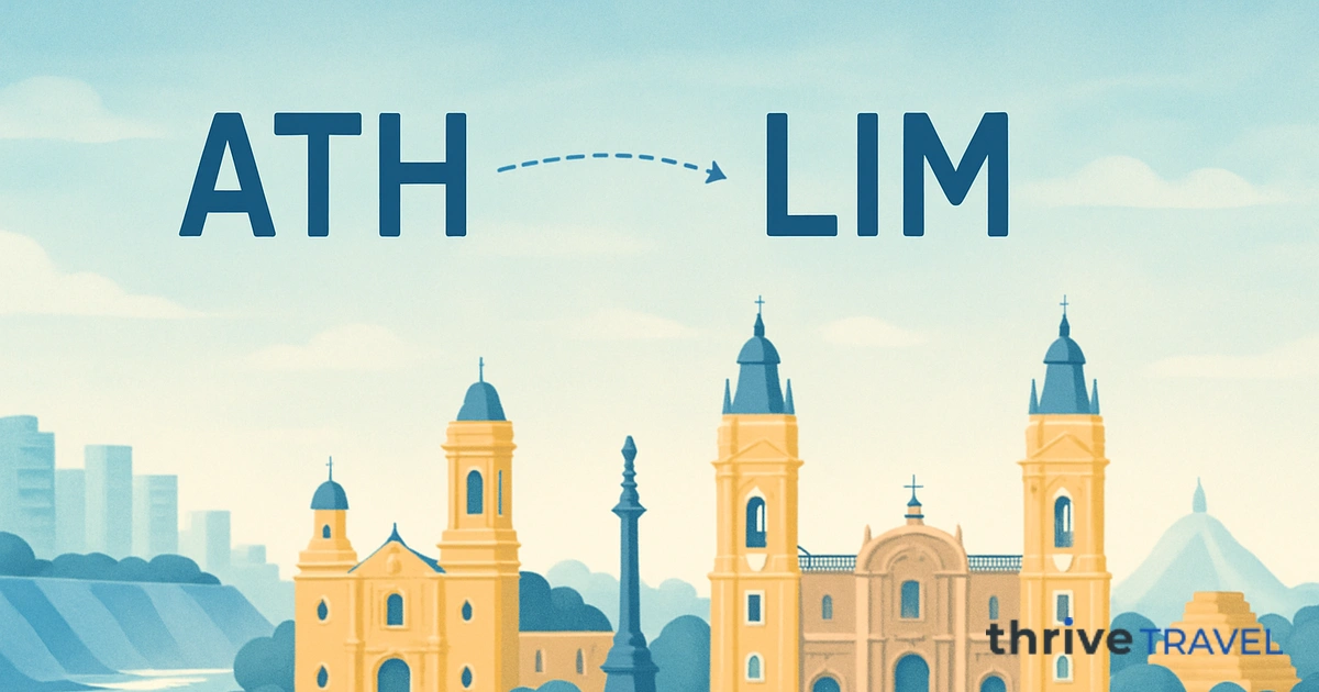 Athens to Lima