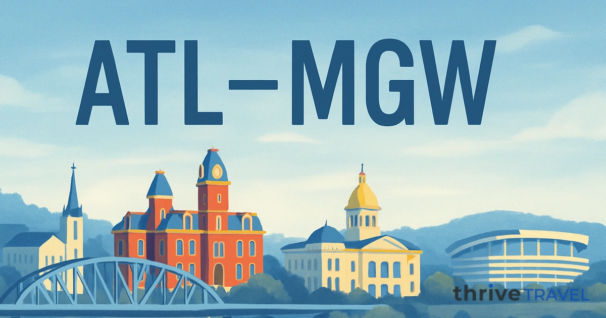 Atlanta to Morgantown