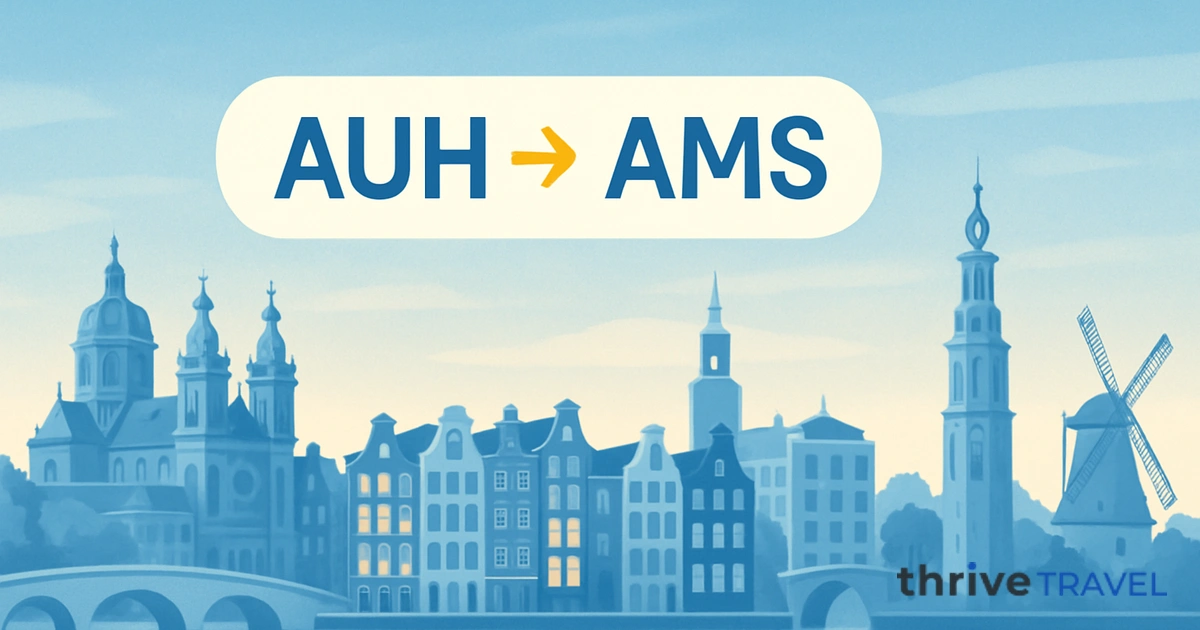 Abu Dhabi to Amsterdam