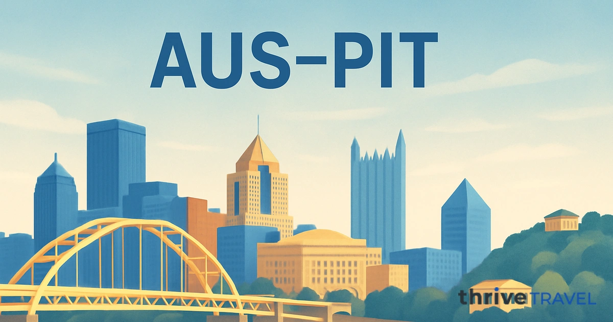 Austin to Pittsburgh