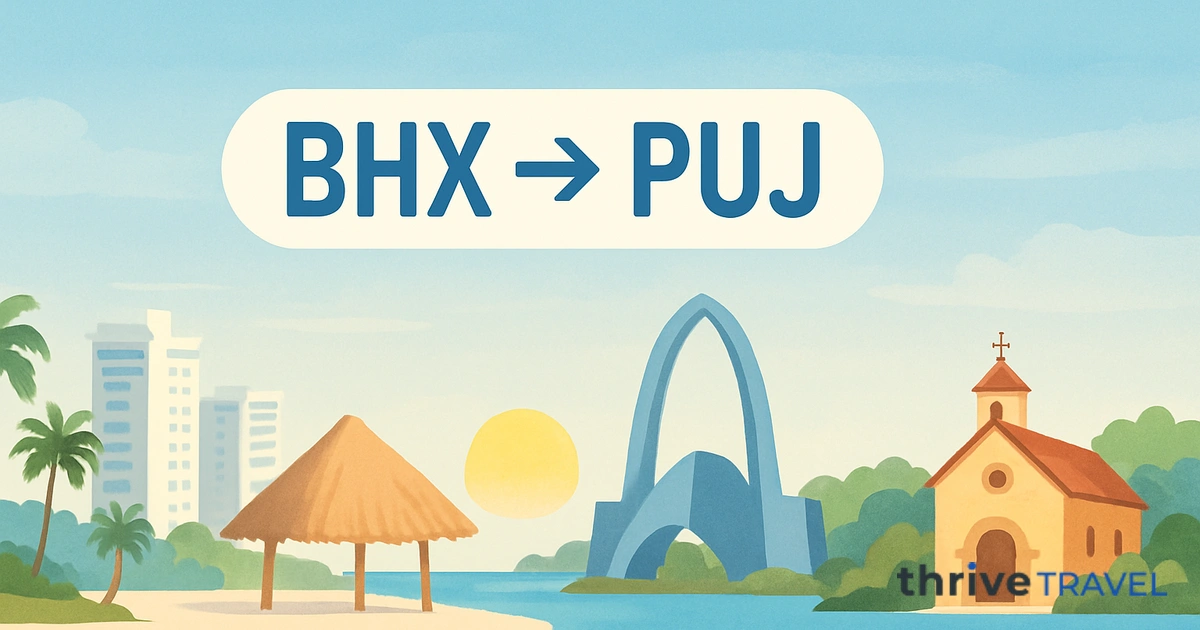 Birmingham to Punta Cana