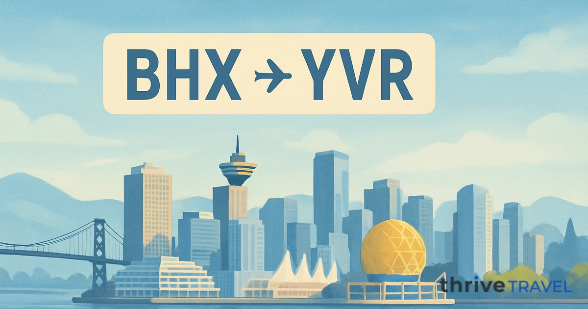 Birmingham to Vancouver