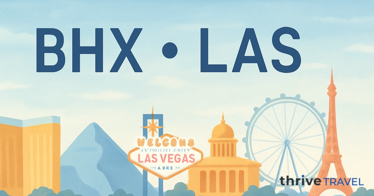 Birmingham to Las Vegas