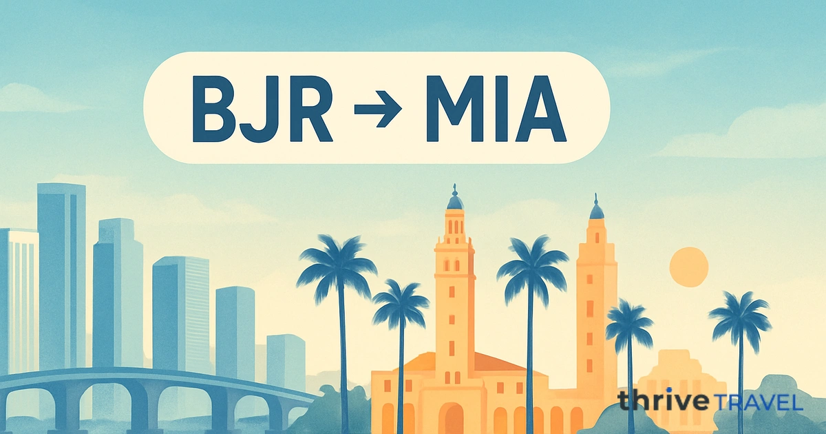 Bahir Dar to Miami