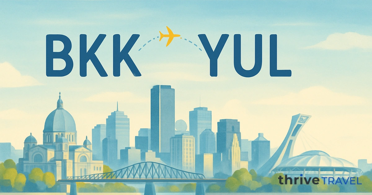 Bangkok to Montreal