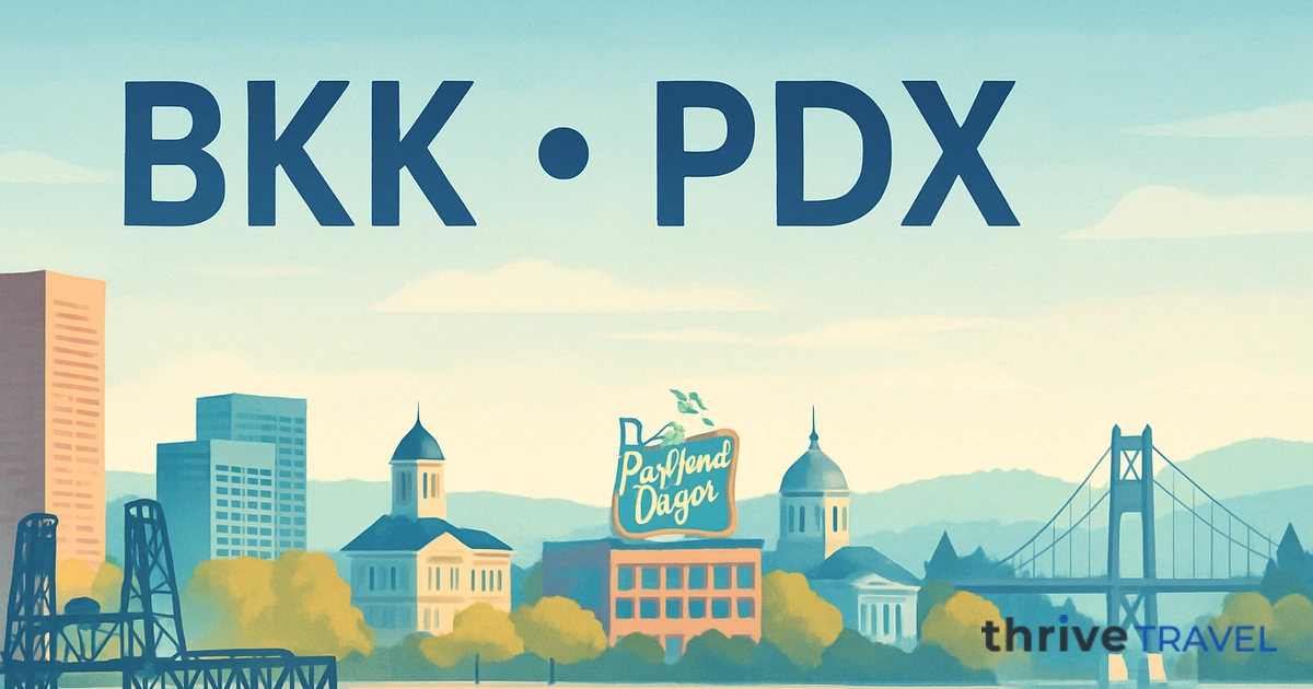 Bangkok to Portland