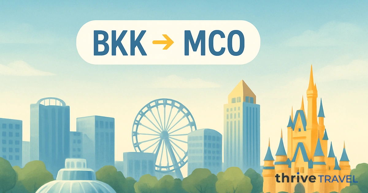 Bangkok to Orlando