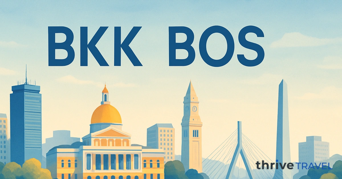 Bangkok to Boston