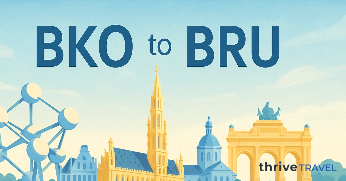 Bamako to Brussels